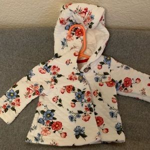 Carters floral coat